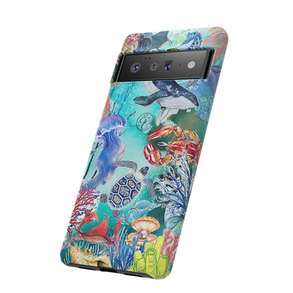 Ocean Wonders Collage Tough Phone Case