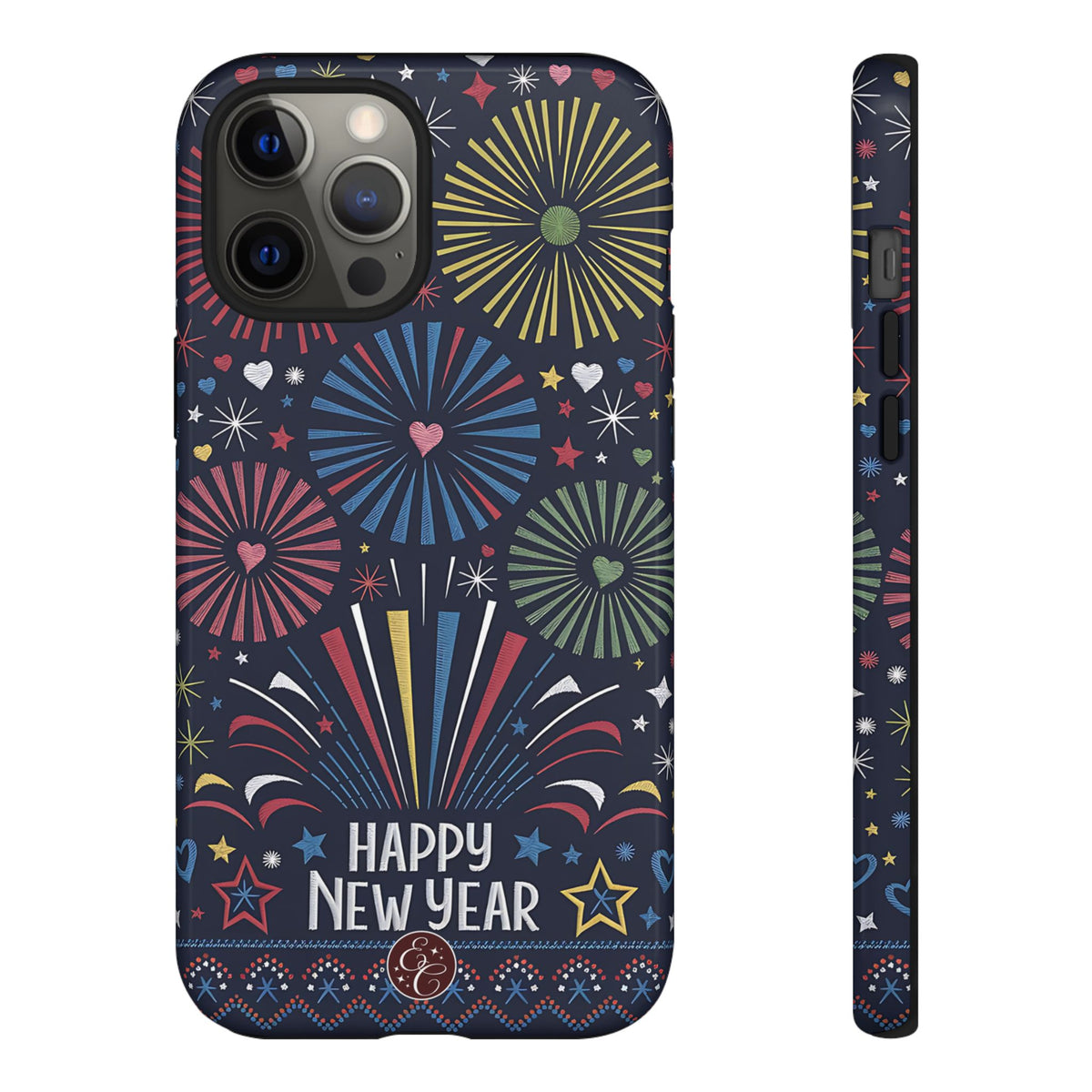 Happy New Year Fireworks Phone Case