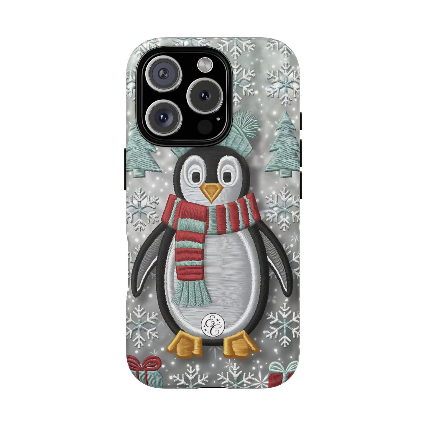 Cute Christmas Penguin Phone Case