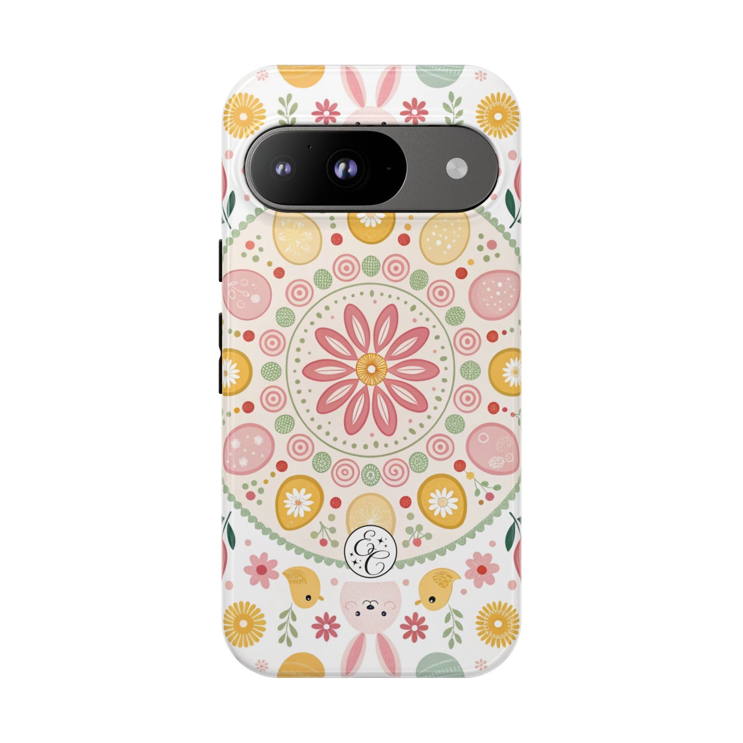 Colorful Easter Mandala Tough Phone Case