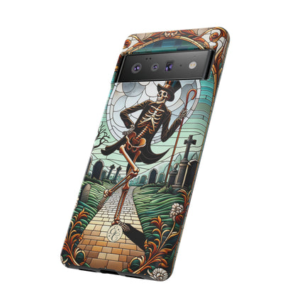 Dancing Skeleton Tough Phone Case