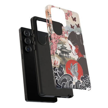 Japanese Geisha Tough Phone Case