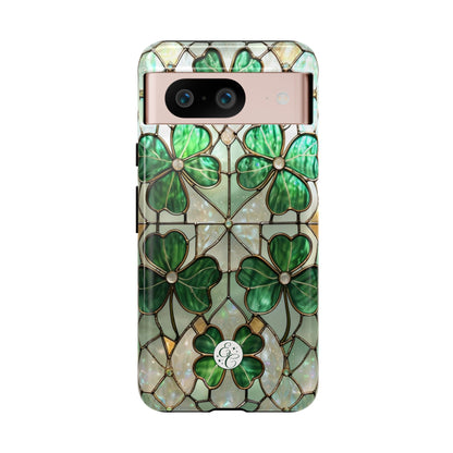 Stained Glass Clover Tough Phone Case