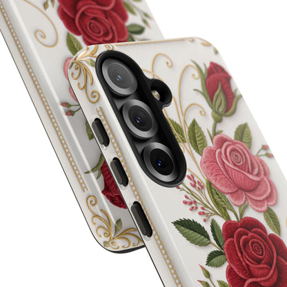 Elegant Rose Garden Tough Phone Case