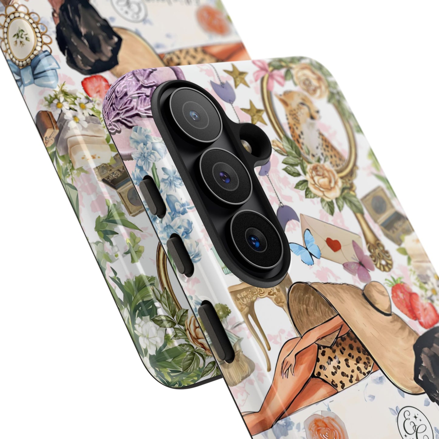 Aesthetic Coquette Collage Tough Phone Case
