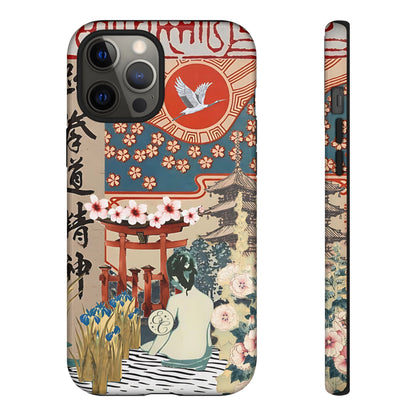 Japanese Style Art Tough Phone Case