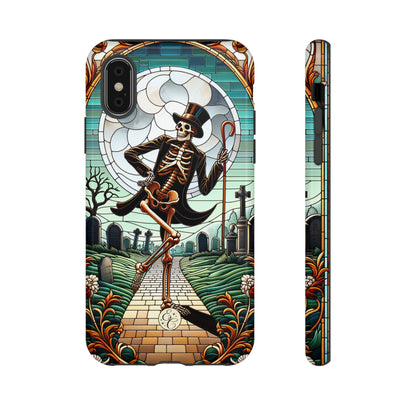 Dancing Skeleton Tough Phone Case