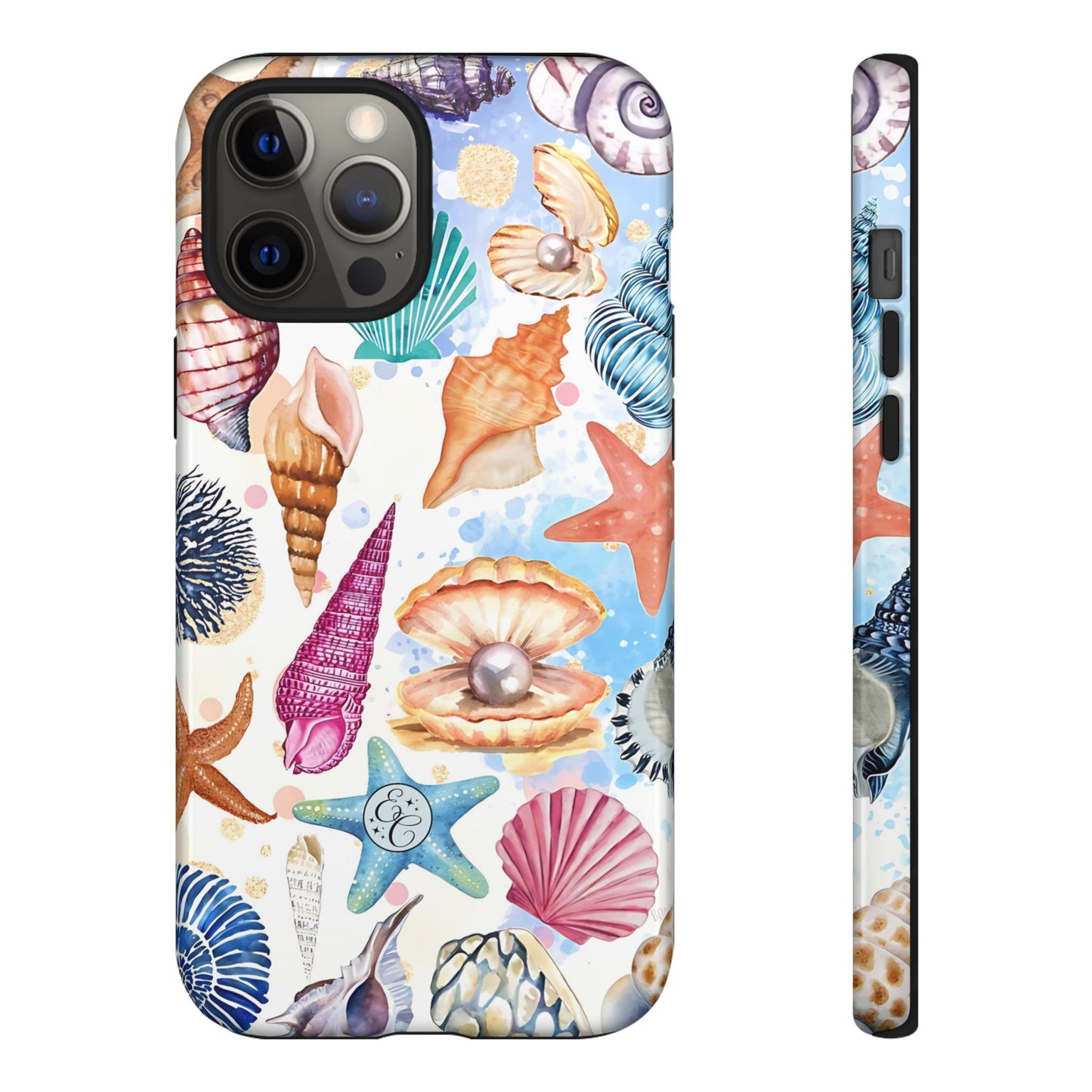 Colorful Sea Shells Tough Phone Case