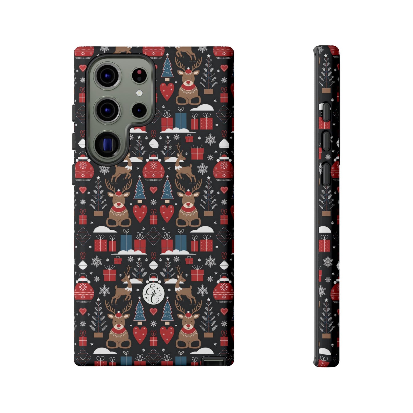 Christmas Holiday Pattern Tough Phone Case