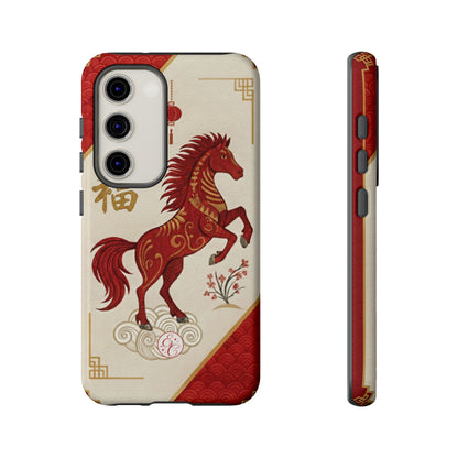 Chinese Zodiac Horse Tough Phone Case