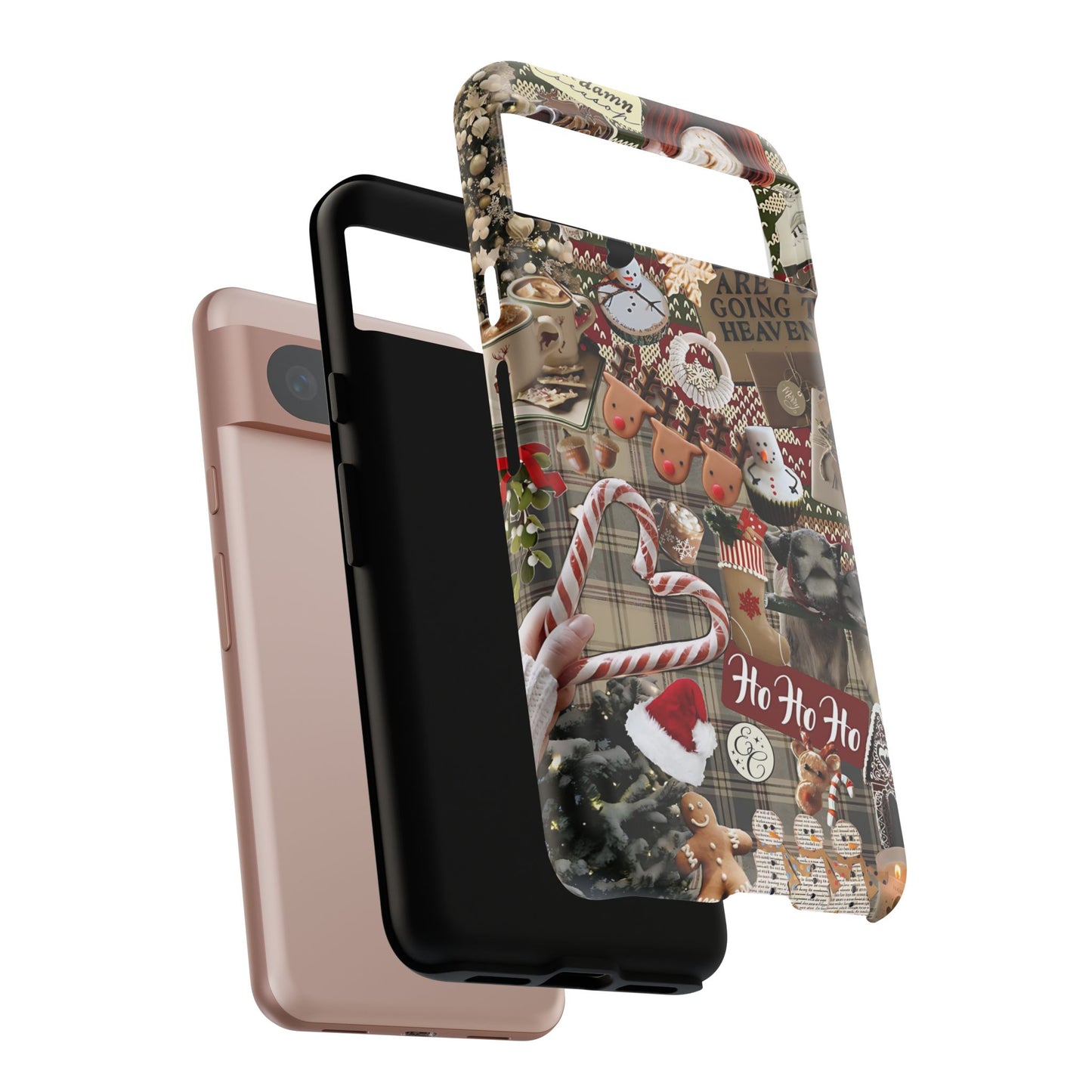 Christmas Festive Collage Tough Phone Case