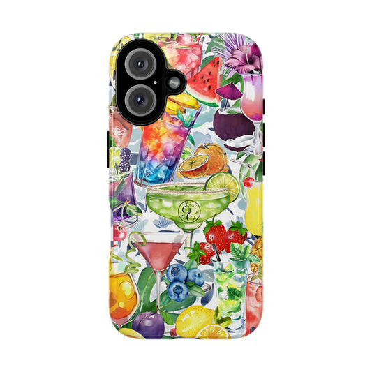 Summer Drinks Tough Phone Case