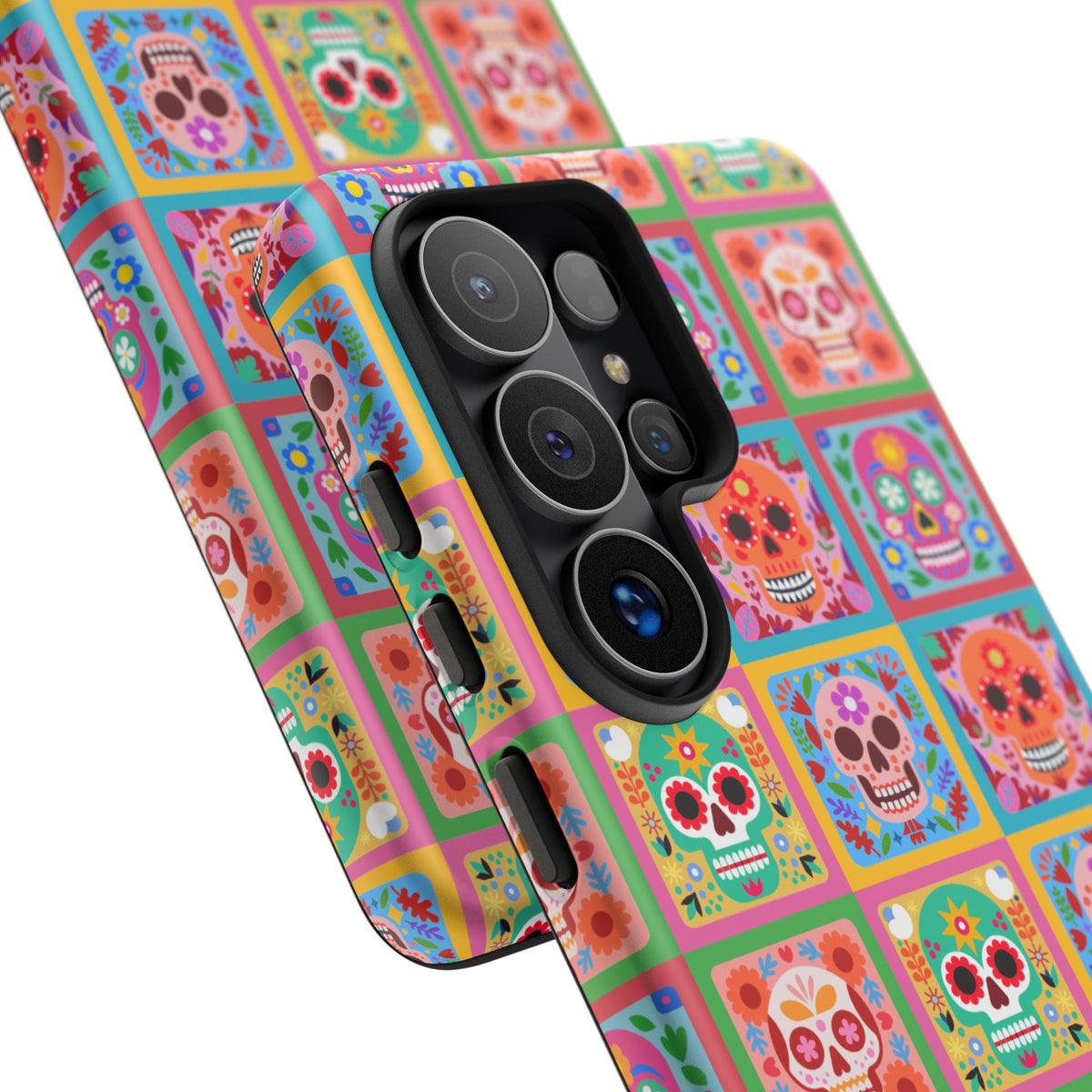 Colorful Sugar Skull Halloween Phone Case