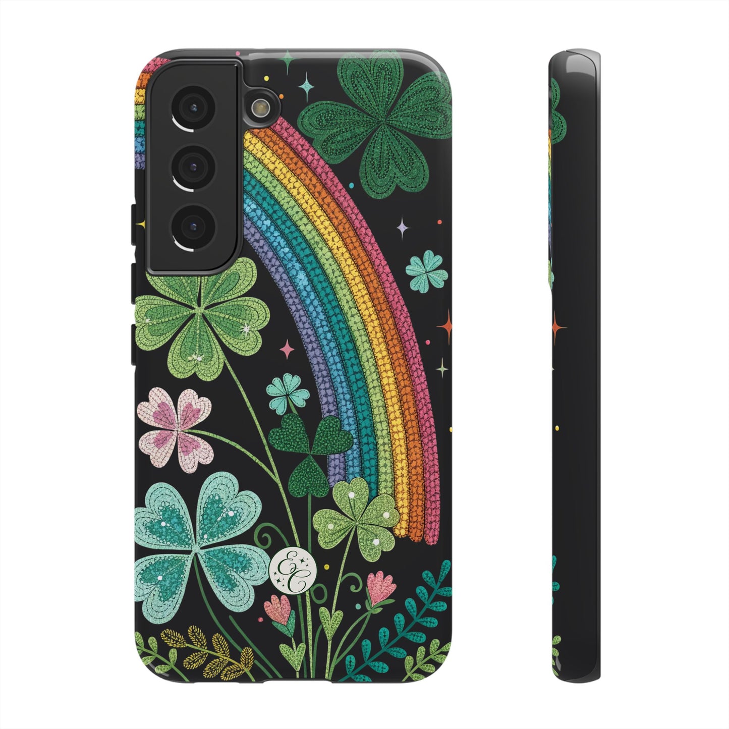 Rainbow & Shamrock Tough Phone Case