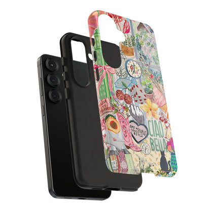 Coquette Art Collage Tough Phone Case