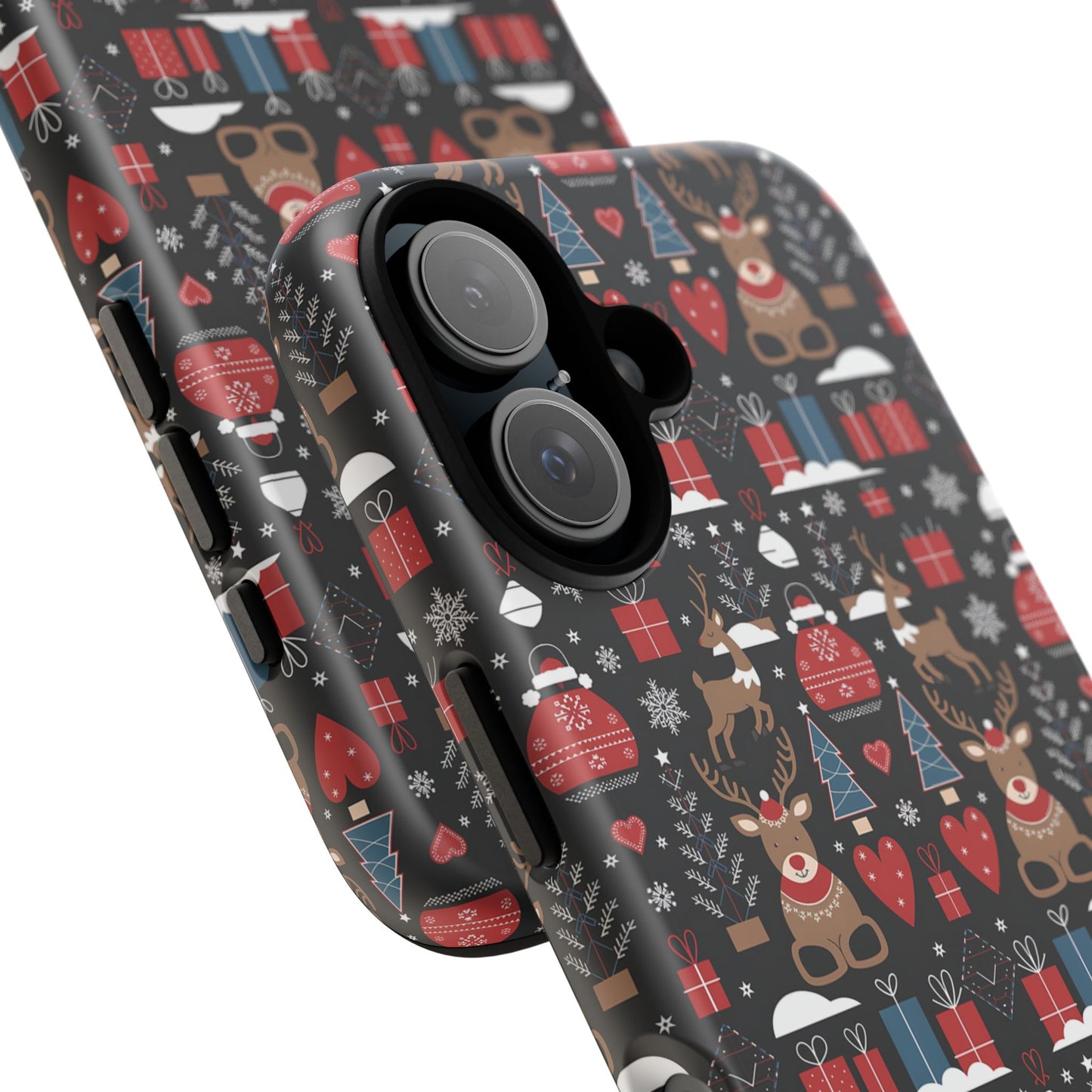 Christmas Holiday Pattern Tough Phone Case