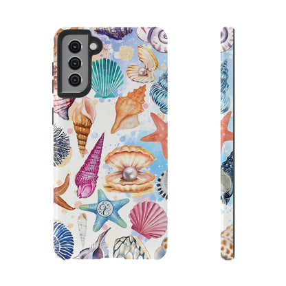 Colorful Sea Shells Tough Phone Case