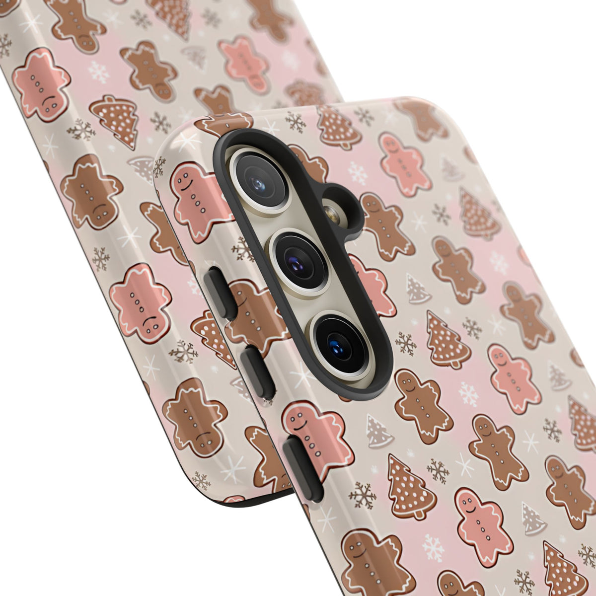 Gingerbread Men & Xmas Tree Pattern Phone Case