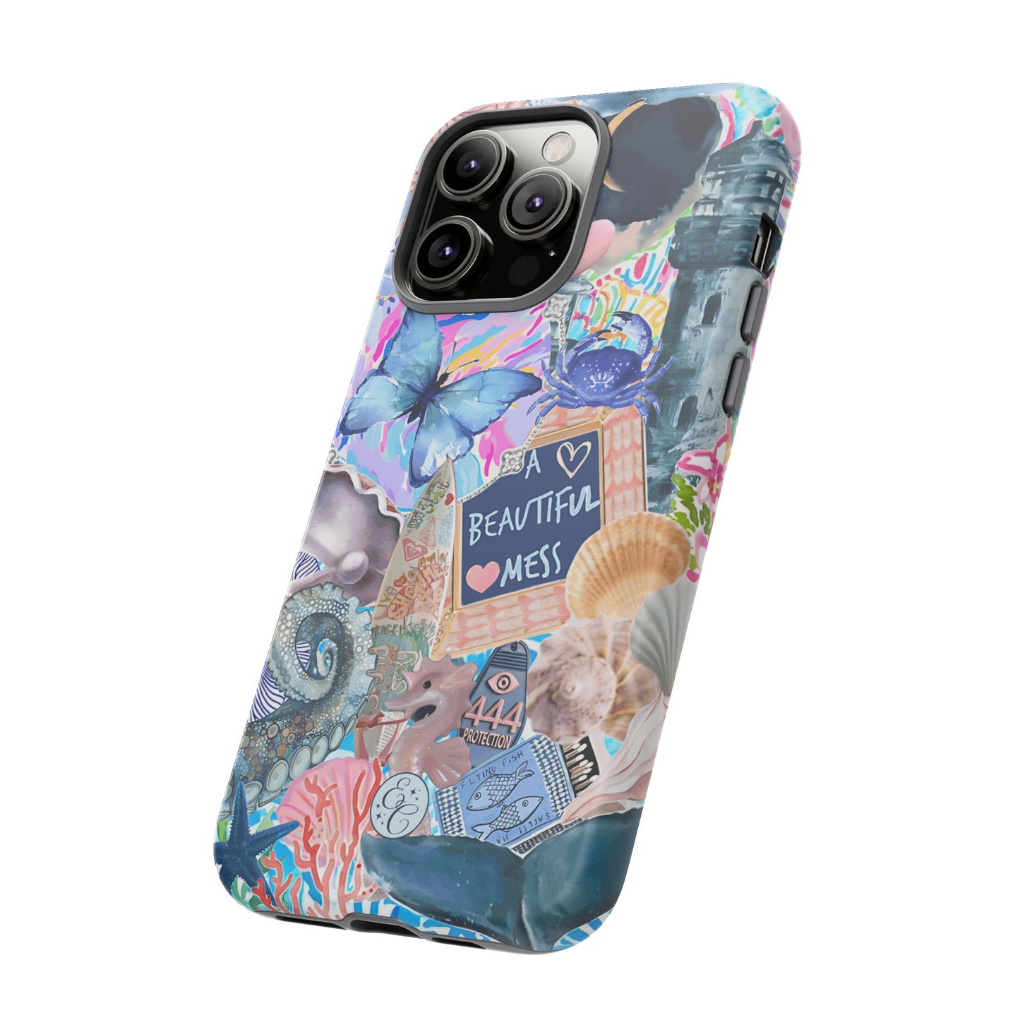 Beautiful Mess Collage Tough Phone Case