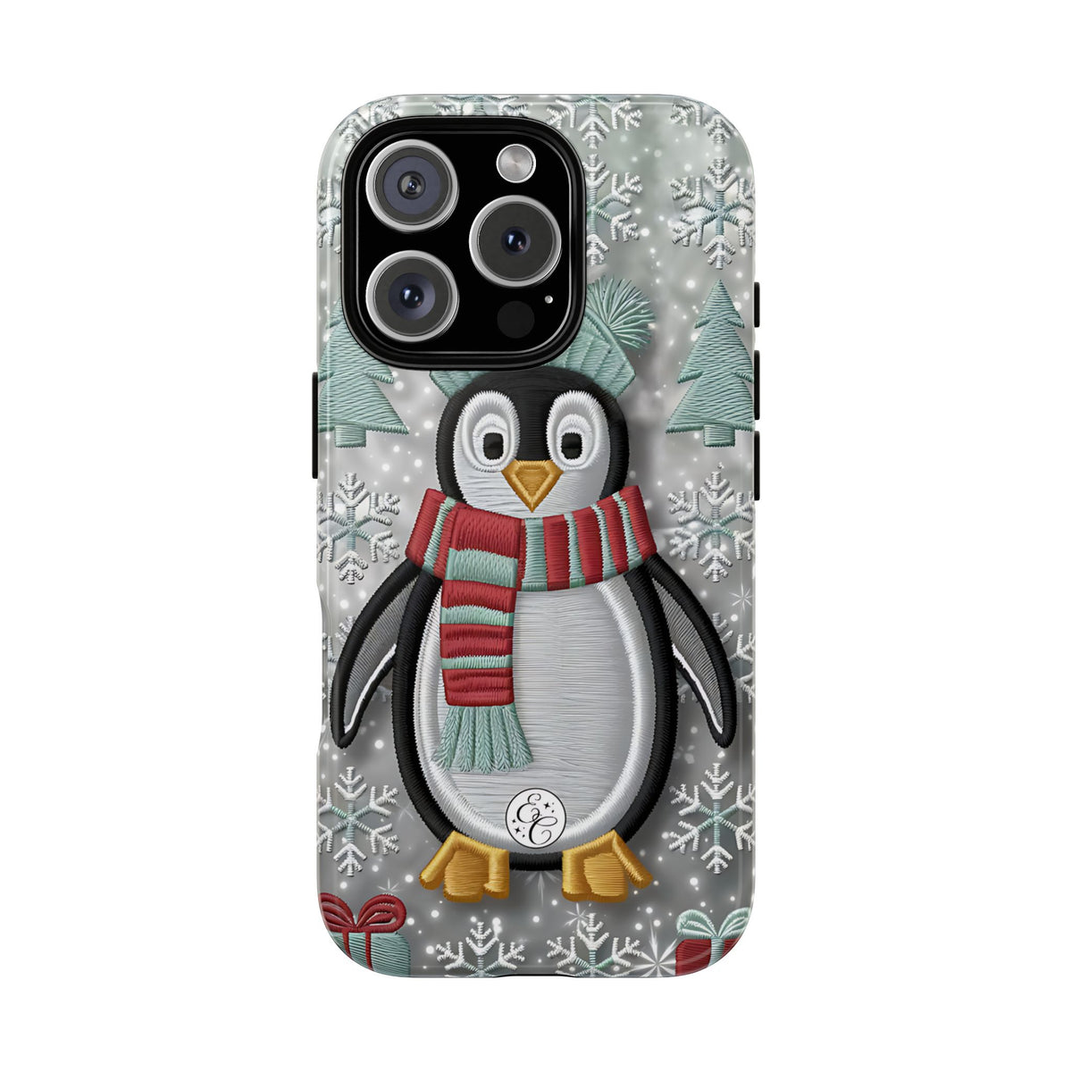 Cute Christmas Penguin Phone Case