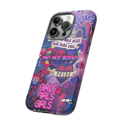 Bisexual Pop Art Tough Phone Case