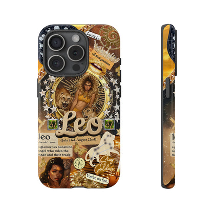 Leo Zodiac Sign Tough Phone Case