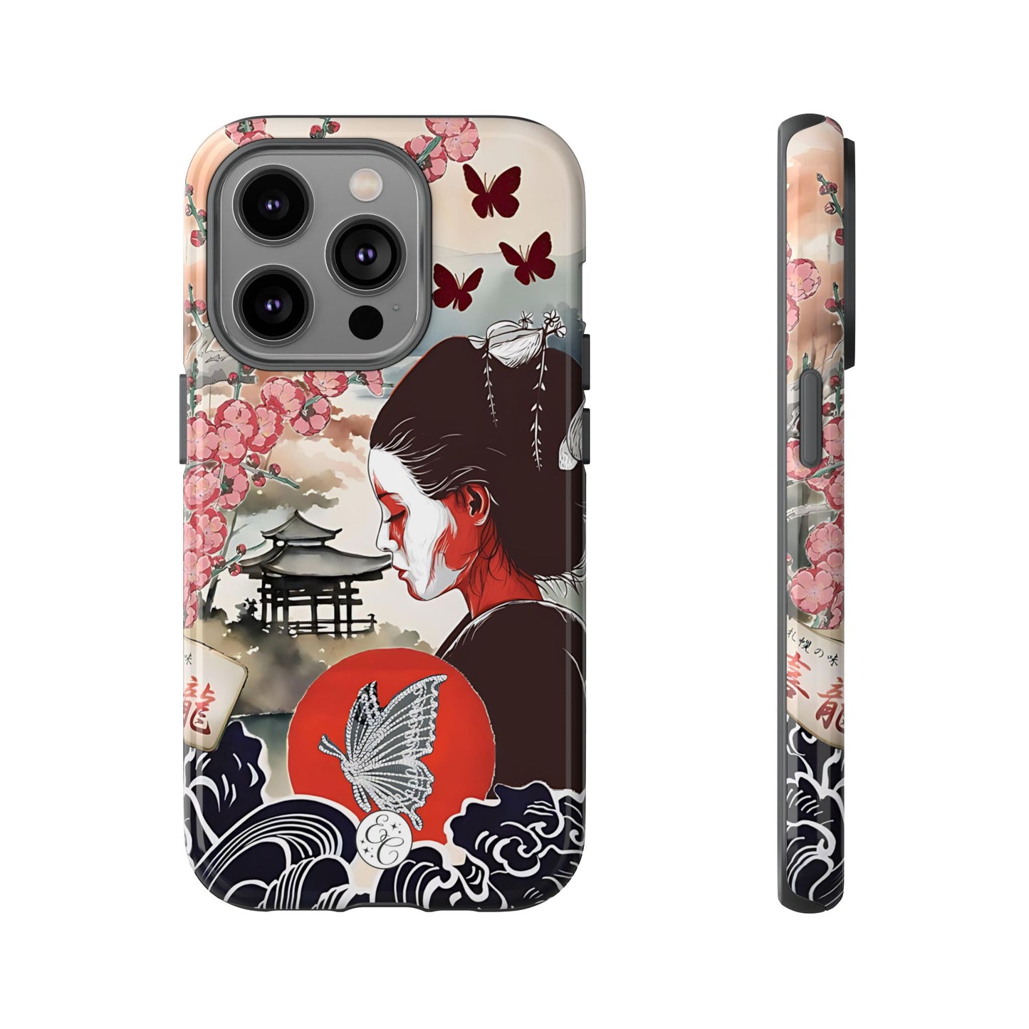 Japanese Geisha Tough Phone Case