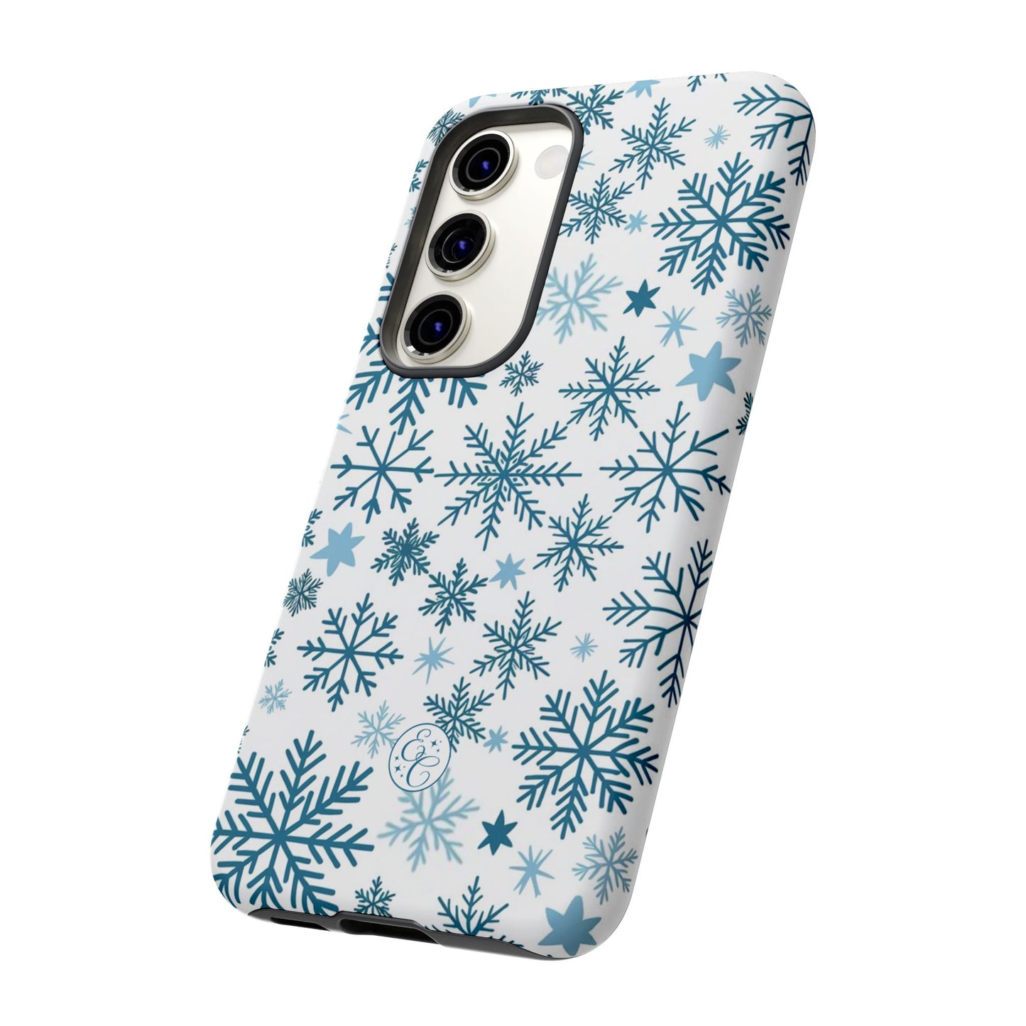 Winter Snowflakes Pattern Tough Phone Case