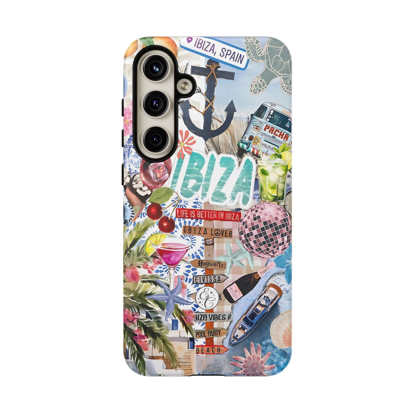 Ibiza Summer Vibes Collage Tough Phone Case