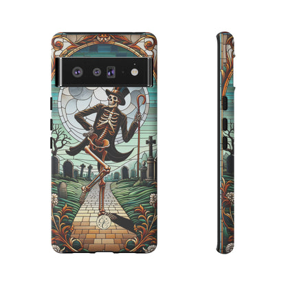 Dancing Skeleton Tough Phone Case