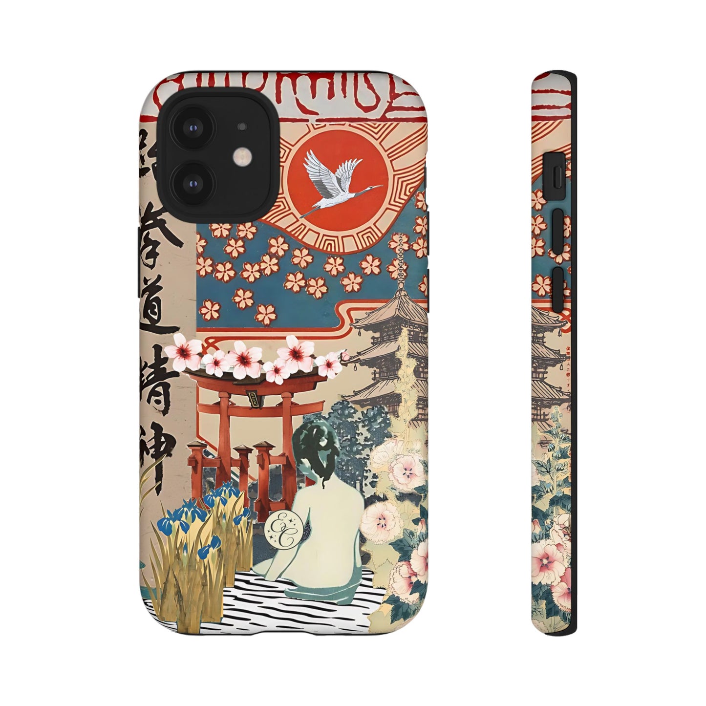 Japanese Style Art Tough Phone Case