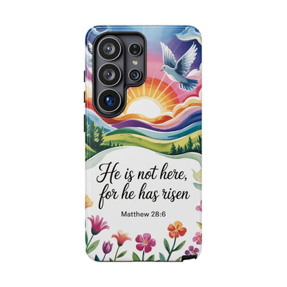 Matthew 28:6 Tough Phone Case