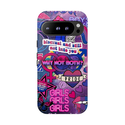 Bisexual Pop Art Tough Phone Case