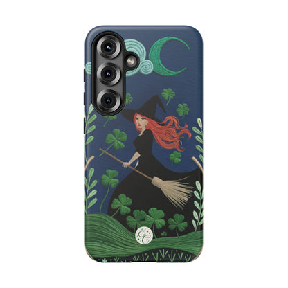 Irish Witch’s Moonlit Stroll Tough Phone Case