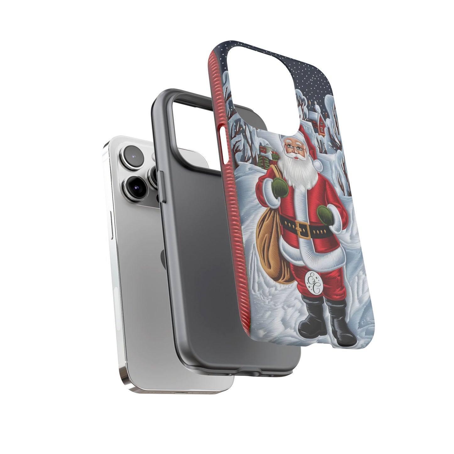 Christmas Santa Claus Tough Phone Case