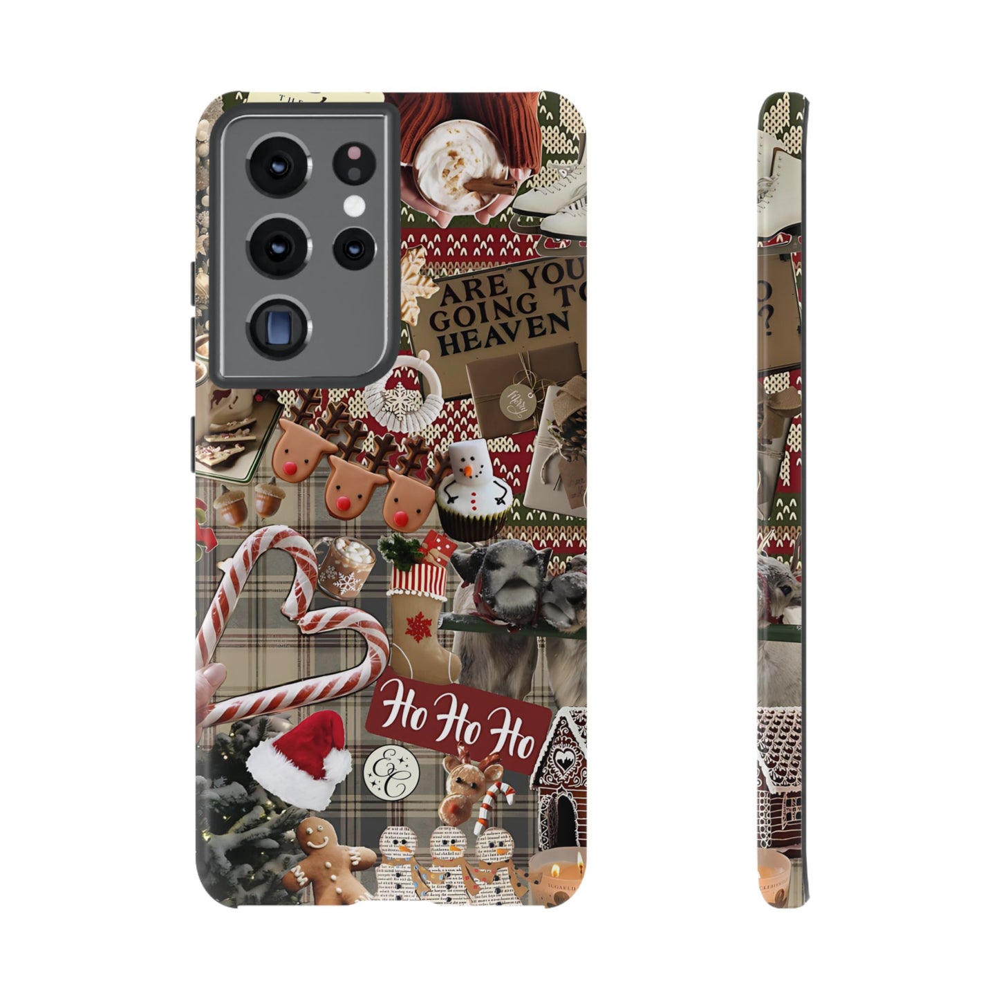 Christmas Festive Collage Tough Phone Case