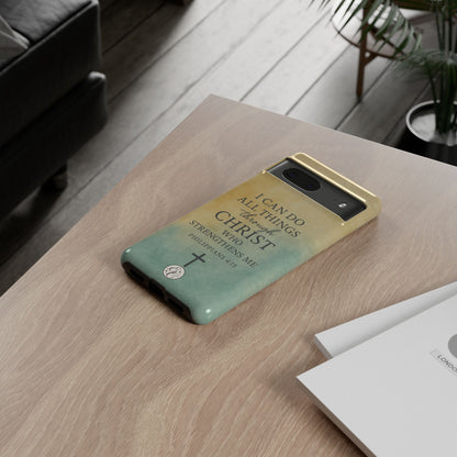 Philippians 4:13 Tough Phone Case