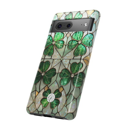 Stained Glass Clover Tough Phone Case