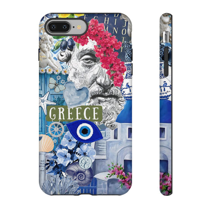 Greek Summer Collage Tough Phone Case