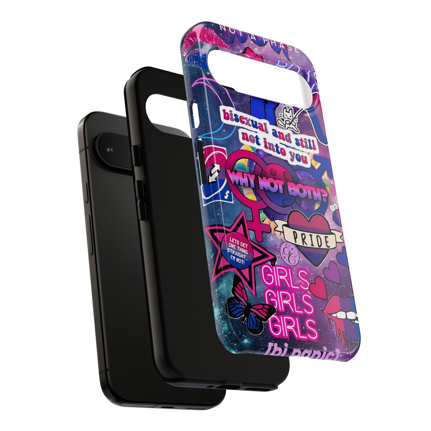 Bisexual Pop Art Tough Phone Case