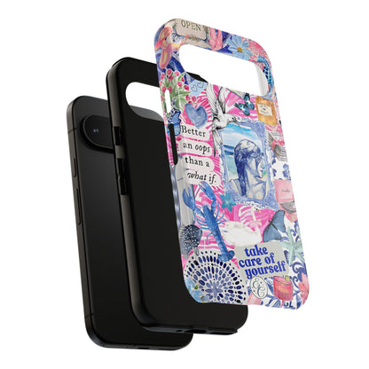 Coquette Summer Time Collage Tough Phone Case