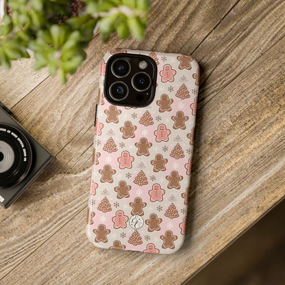Gingerbread Men & Xmas Tree Pattern Phone Case