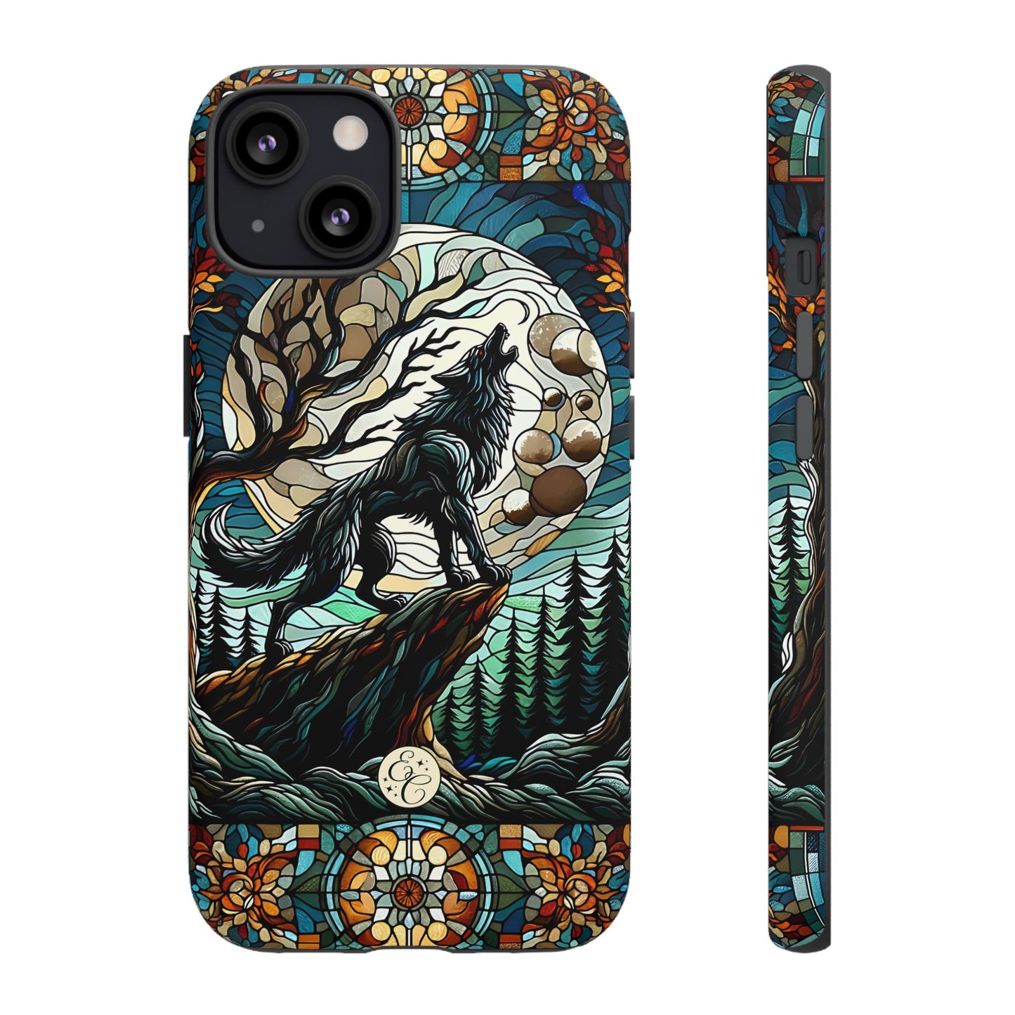 Howling Wolf Tough Phone Case