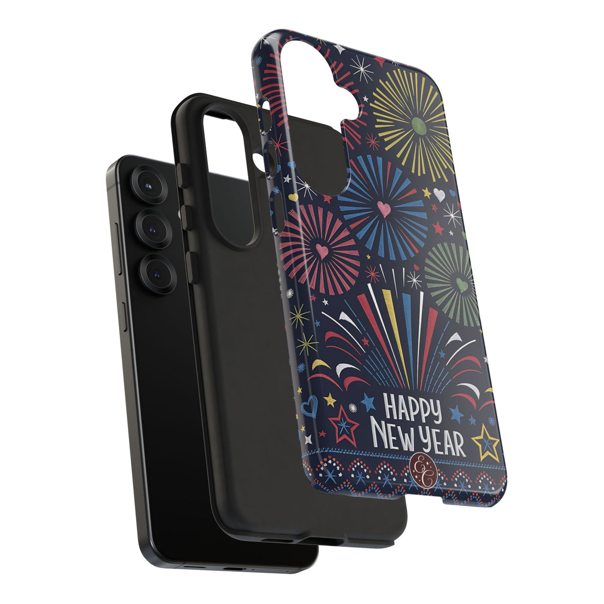 Happy New Year Fireworks Phone Case