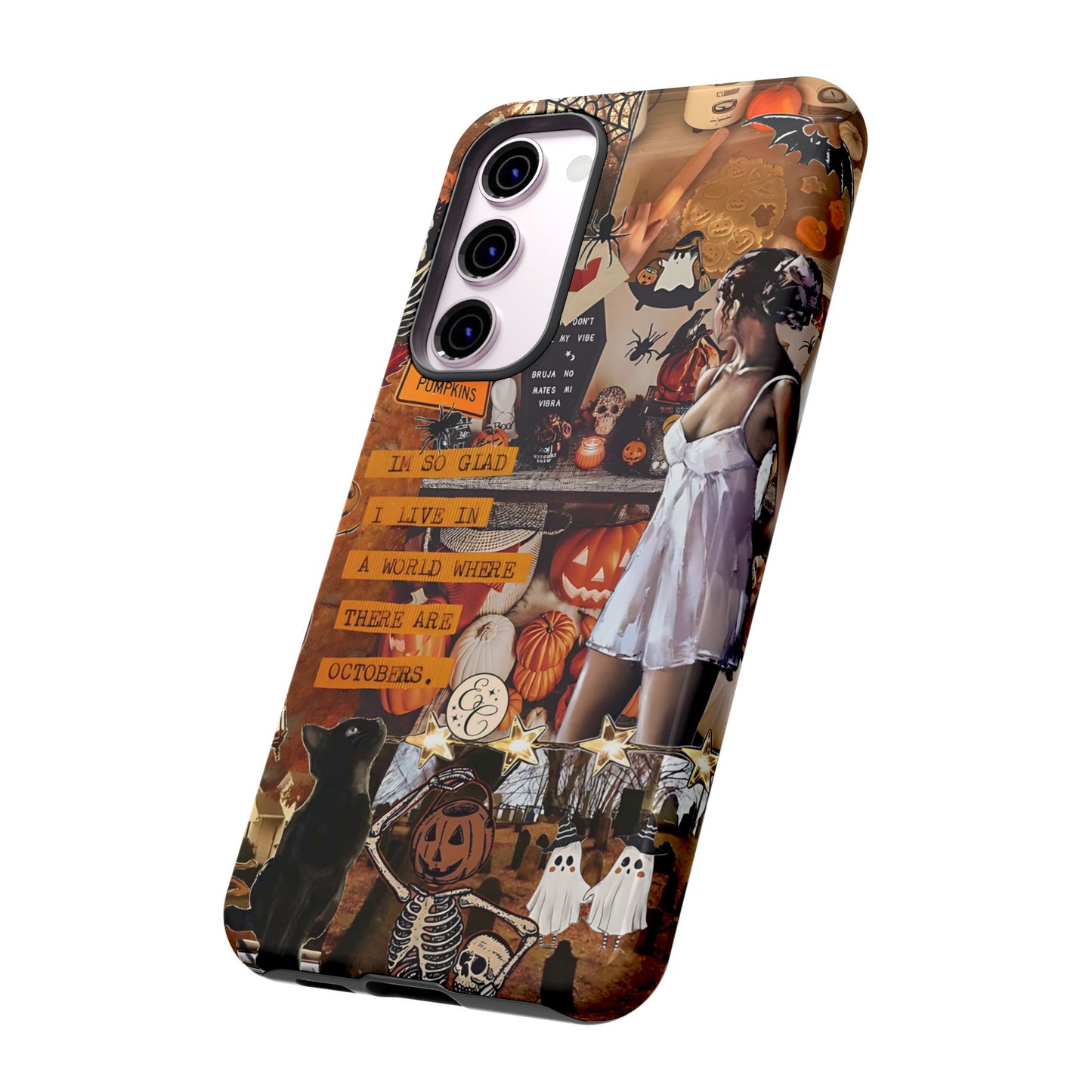 Halloween Aesthetic Collage Tough Phone Case