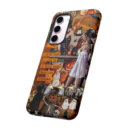 Halloween Aesthetic Collage Tough Phone Case