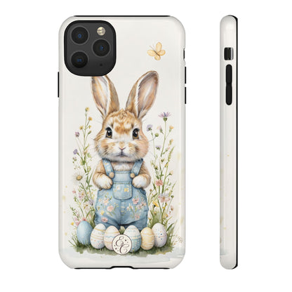 Bunny with Easter Eggs Tough Phone Case