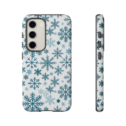 Winter Snowflakes Pattern Tough Phone Case