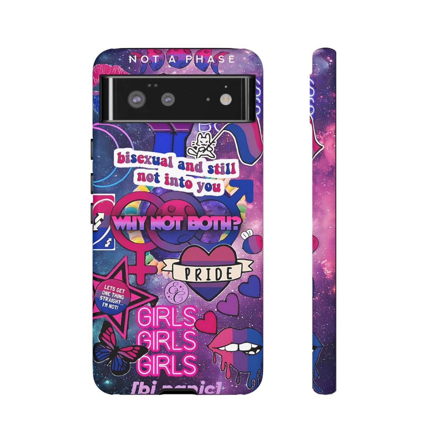 Bisexual Pop Art Tough Phone Case