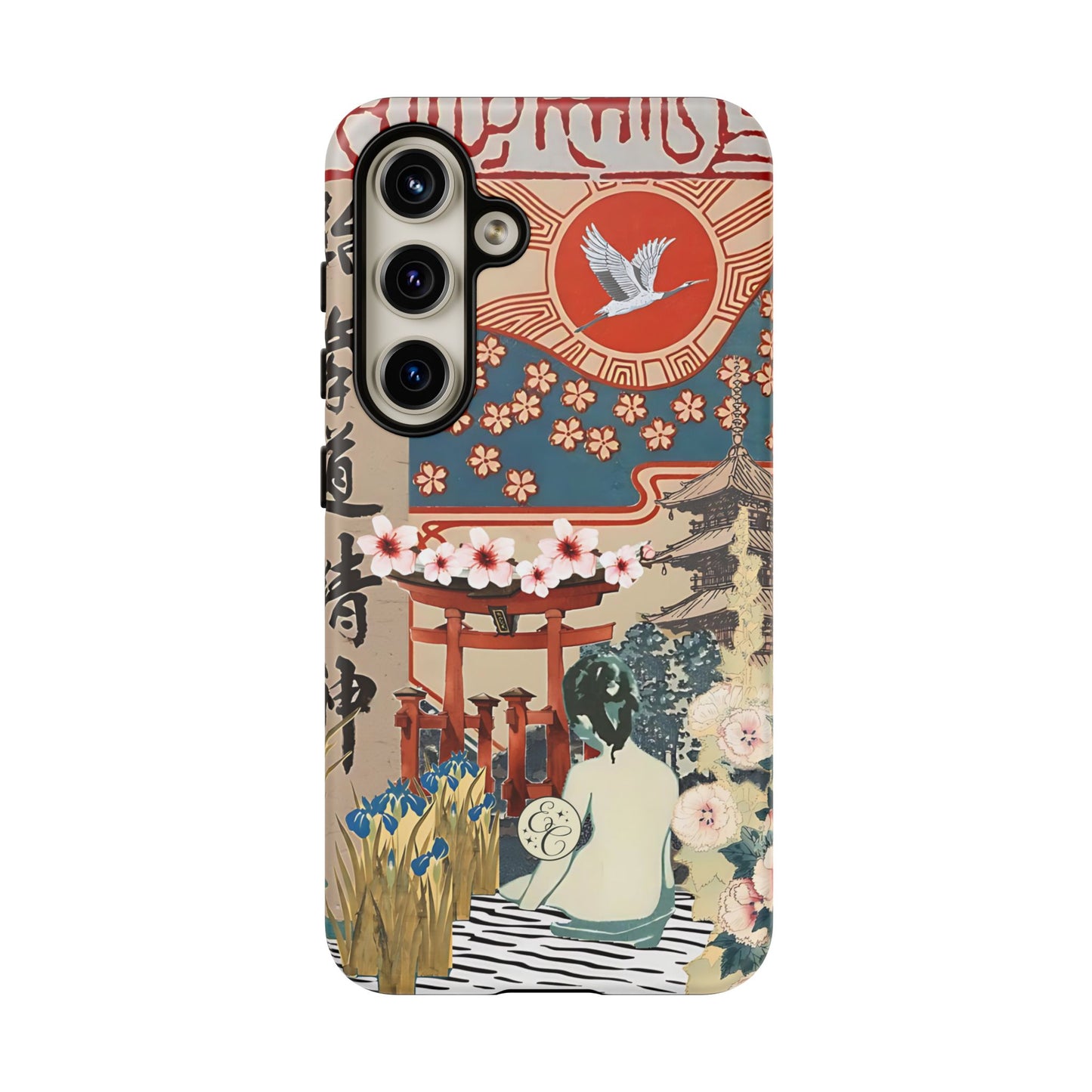 Japanese Style Art Tough Phone Case